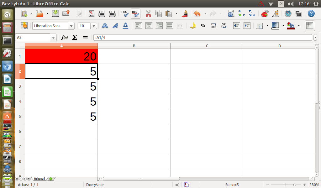 Excel Sumowanie I Edytowanie Sumy A Proporcjonalność Składników Sumowanych 6676