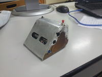 Złomolino - autonomicznie walczący robot minisumo