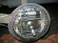 VW Golf II 1.3 1989r. - Gorący lewy bęben tylnego koła...