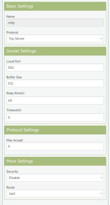 Kocioł Kospel EKCO L2 - Sterowanie przez modbus rtu/ascii