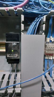 Panel sterowania z modułem Müller BG 70 i połączeniami kablowymi