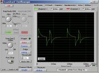 AVRButterfly Atmego169 ,utrzymanie napięcia na portach, Sound Card Oscyloskop.
