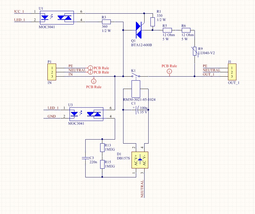 MOC3041 - częste uszkodzenie - elektroda.pl