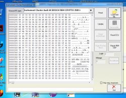 Audi A4 B6 2002 licznik Bosch RB4 - Nie odpala świeci DEF i mruga immo