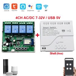 Configuring Tuya eWeLink WiFi 4CH RF Smart Switch Module TYEB 4ch-RF : Step-by-Step Guide