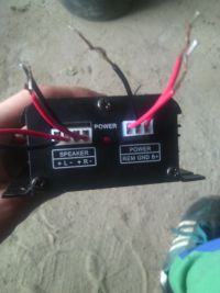 Wzmacniacz MOTOR STEREO 400W V -Po podłączeniu wzacniacza nie ma różnicy dźwięku
