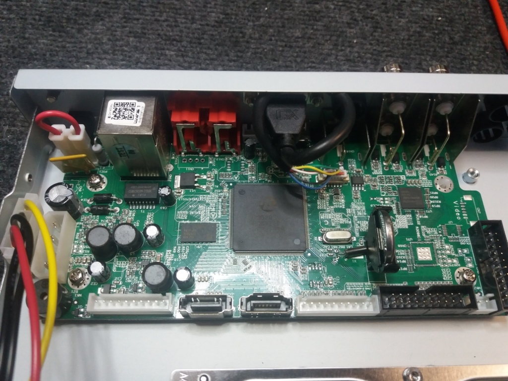 Oprogramowanie/wsad pamięci 25L12835F do YALE H4A-HD, Hi3520