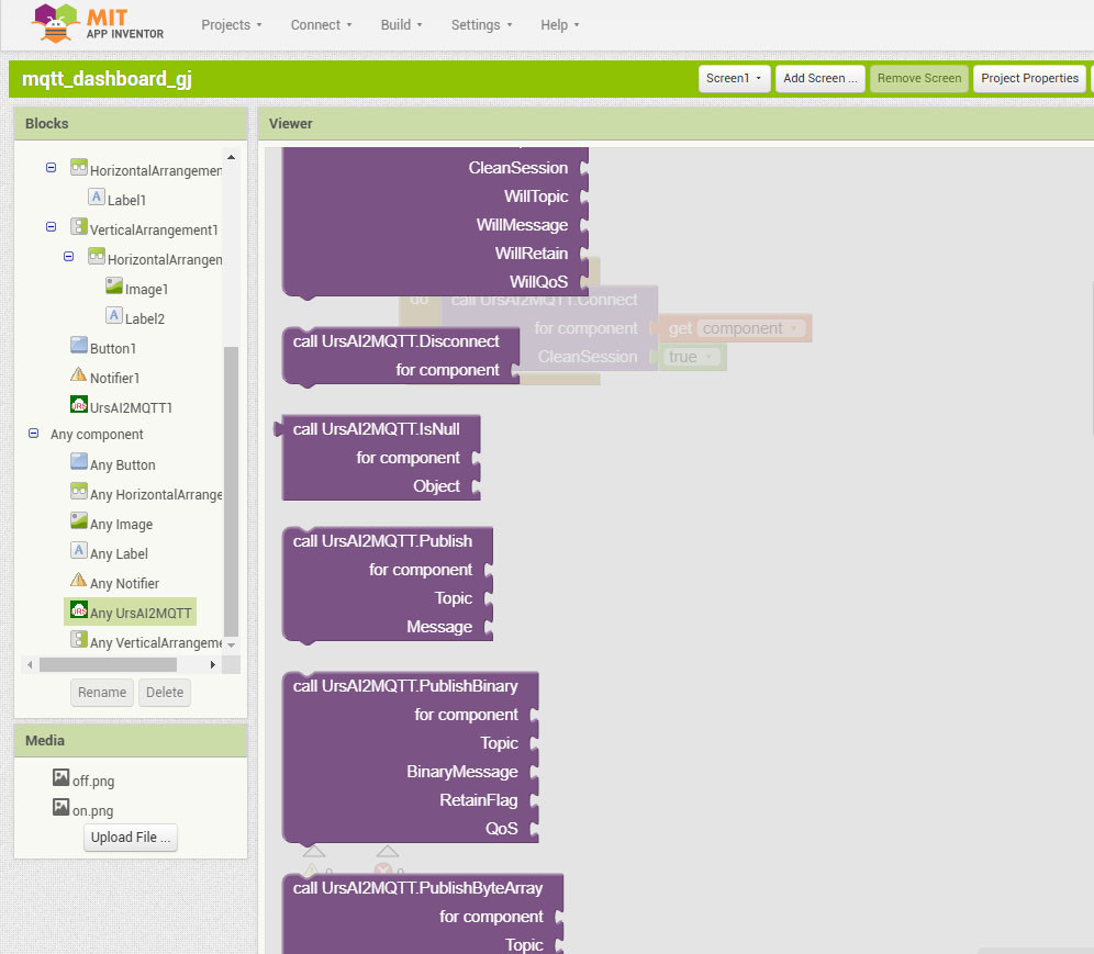 [Solved] Developing apps in MIT App Inventor with MQTT and NodeMCU ...