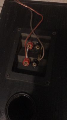 Amplituner Yamaha RX-V361 - podłączenie kolumn DIY, wyskakujący błąd check sp cable