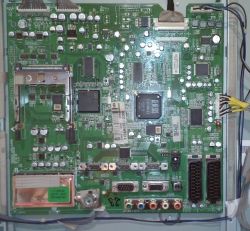 TV LG 32LB75 chassis LD75D - Po naprawie zasilacza nie działa menu ekranowe OSD i pilot