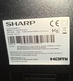 Poszukiwanie aktualizacji systemowej do telewizora Sharp LC-55CUF8472ES