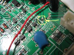 Fish Finder FF-918 - Echosonda "zjedzona "ścieżka na płycie