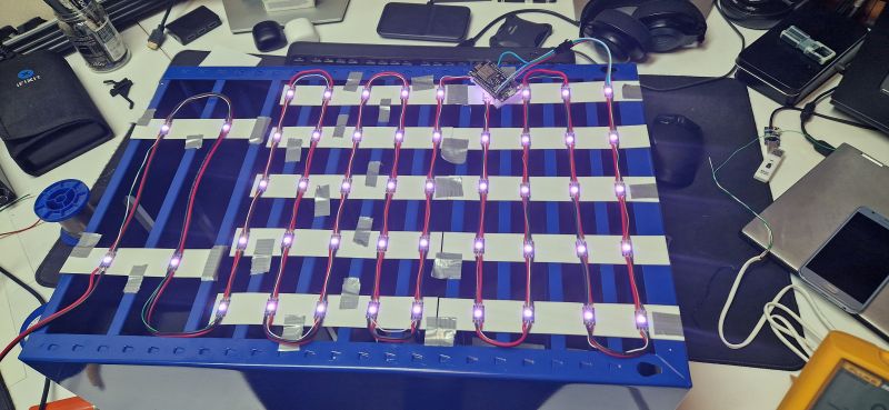 Smart Workshop Drawers with LED Lighting Smart workshop drawers project with LED lighting.