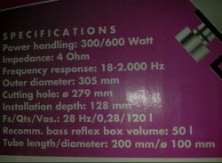 Budowa skrzyni do subwoofera Magnat Shockwave 1200 - poszukiwane wymiary i kalkulator