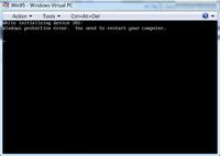 Win 7 Virtual PC - Windows protection error przy starcie win 95 pod ...
