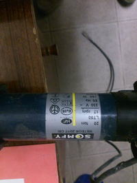 Somfy AXROLL F880D10C Controller: How to Wire 4-Wire 230V Motor for Testing?