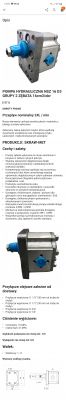 Dobór pompy i silnika do prasy hydraulicznej 20 MPa - wyciskanie tulei, sworzni
