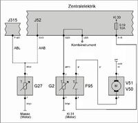T4 2,4 D - Nie działa elektryczna pompa wspomagania obiegu potrzebny schemat