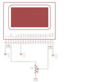 KS0108B - Wyświetlacz graficzny, nie wyświetla nawet piksela.