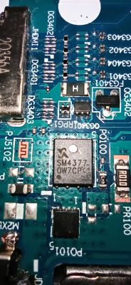Laptop Lenovo V14 ILL - zalany, skorodowana ścieżka, uszkodzony Mosfet