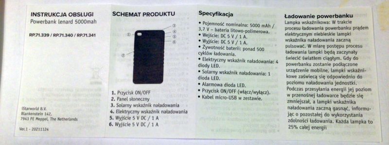 Powerbank z Rossmana. Co jest wart?