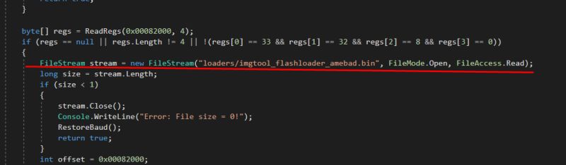 Creating a simple BW16E (RTL8720DN) DIY flash tool command line utility