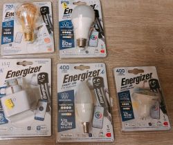 Energizer Smart Devices in Original Packaging Various Energizer smart devices in packaging.