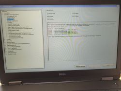 Dell E5570 - Długie ładowanie BIOS przy starcie z SSD XPG SX6000