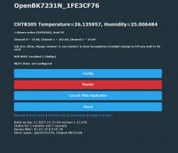 [BK7321N] Generic USB powered thermostat and humidity sensor with LED display - CBU module