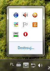 Ukrywanie ikon i powiadomień w zasobniku systemowym Windows 7 i inne
