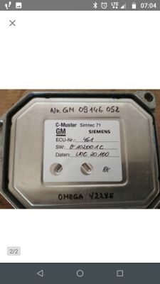 Czy sterownik Opel Omega B 2.2 zadziała w Vectra B 1.8?