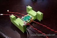 PaperQuad czyli dron wykonany z papieru