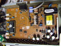 Flatron L1953S mruga. Zasilacz AIP0122, monitor po burzy.