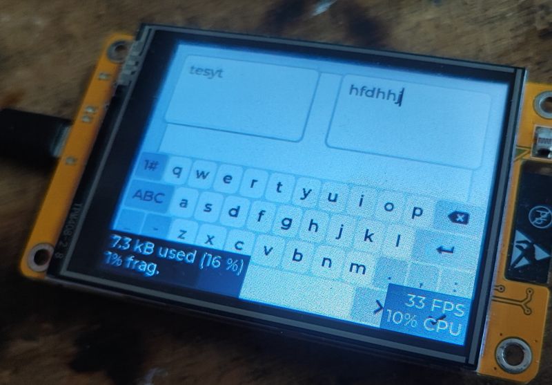 ESP32 and touch display - part 7, how to make a keyboard in LVGL? Login. ESP32 and touch display - part 7, how to make a keyboard in LVGL? Login.