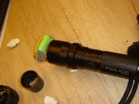 Paralizator latarka Police 75W - jak podłączyć urwany przewód?