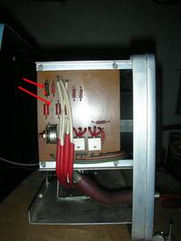 Analizator spalin AST-75 Kabid - napięcie wyjściowe stabilizatora i sonda