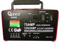 Ładowanie akumulatora prostownikiem Bass-Poland PTC 75-B