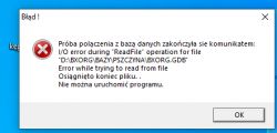 Błąd rozpakowania archiwum częściowego w 7zip