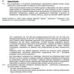 Fragment dokumentu technicznego dotyczącego budynków wielolokalowych.
