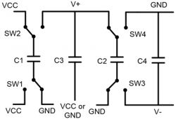 Jak działa pompa ładunku w konwerterze poziomów dla RS232