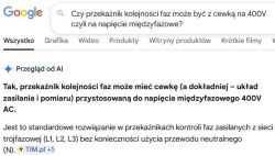 Przekaźnik kolejności faz i stycznik w 4-żyłowej maszynie - skąd N?