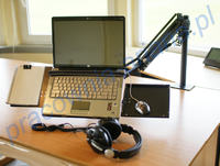 Wysięgnik do laptopa - ergonomiczna praca bez garbienia