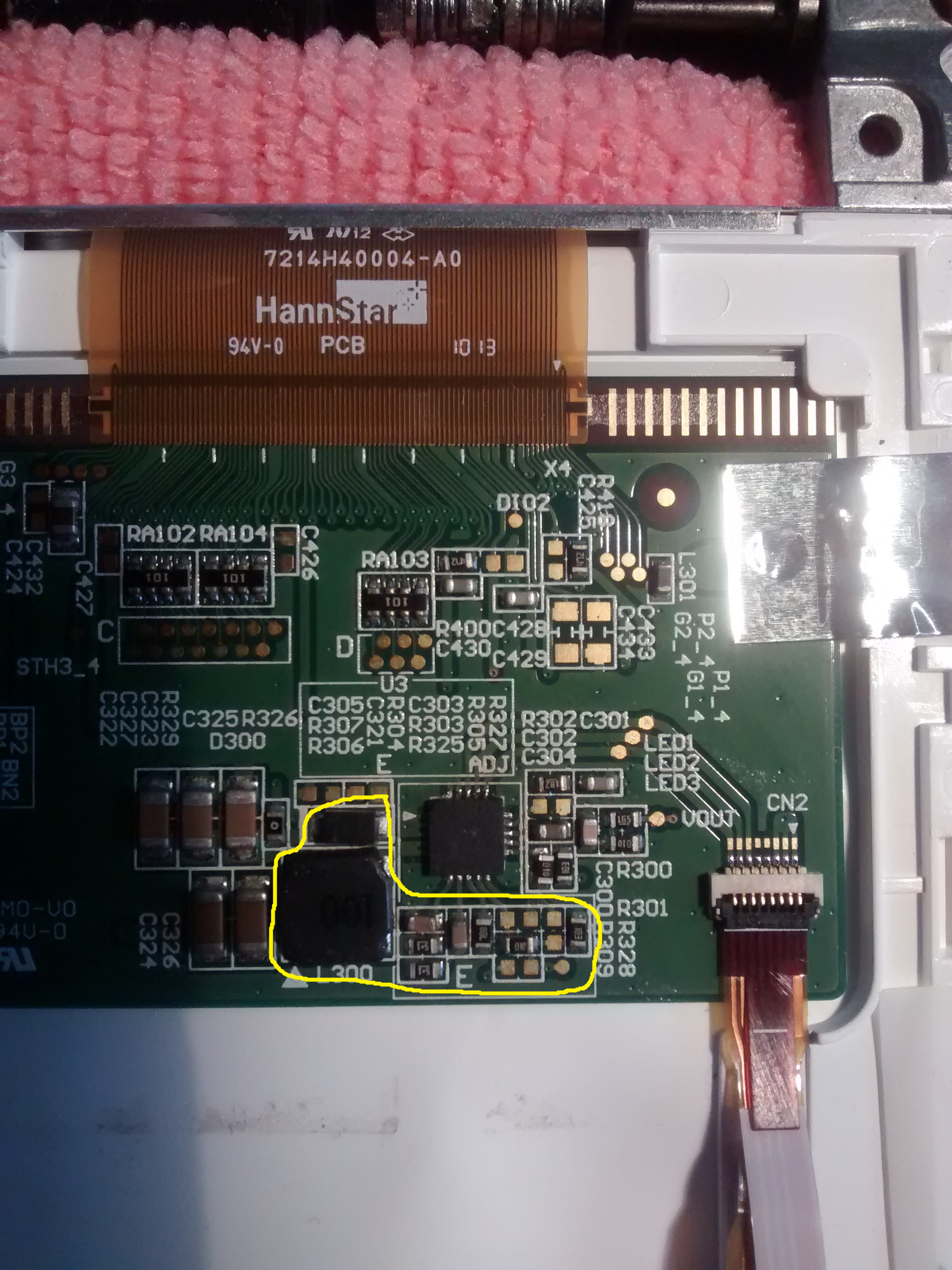 Asus EEE PC 1215N Brak podświetlenia matrycy LED