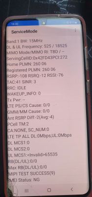 Samsung S20 - brak zasięgu po ręcznej aktualizacji Android 12, problem z kartą SIM