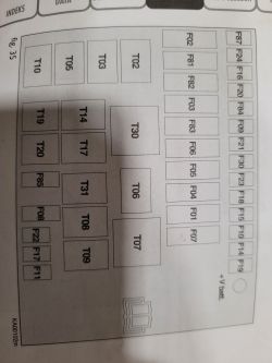 Ford Ka mk2 2012 1.2 benzyna - brak ciągłości pracy pompy paliwa, jaki przekaźnik?