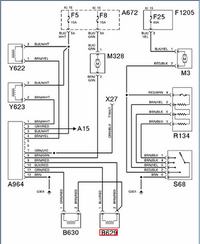 A8 1999r - schemat klimatyzacji