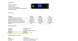 Specyfikacja techniczna dysku SSD z kontrolerem SMI 2263XT.