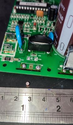 Wartość diody Zenera w bieżni Reebok GT40s - błąd E2, wymiana Mosfet MGD623S