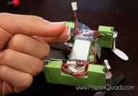 PaperQuad czyli dron wykonany z papieru
