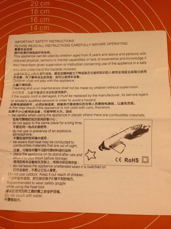 Zastosowanie Gorącej Wiatrówki do obkurczania koszulek termokurczliwych ;)